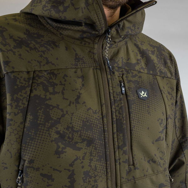 Alaska Chaser Ms Stretch Jacket, Night Green blur | Alaska 1795