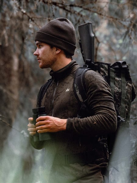 Alaska Kodiak Ms Fleece Jacket, Night Green Blur | Alaska 1795