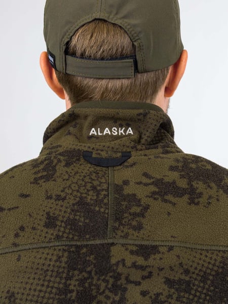 Alaska Kodiak Ms Fleece Jacket, Night Green Blur | Alaska 1795