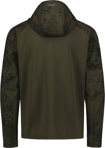 Alaska Active Hunter Ms Hoodie, Night Green Blur | Alaska 1795