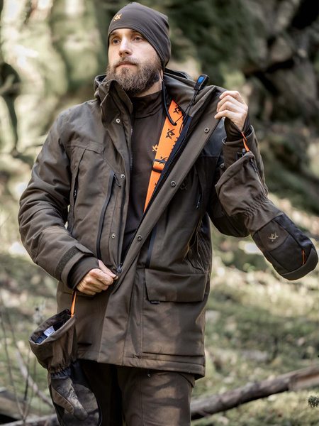 Tundra Ms Jacket Solid Brown | Alaska 1795