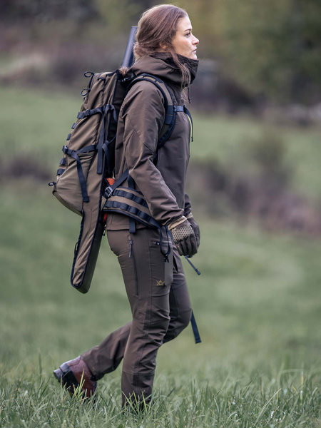 Chaser Ws Stretch Pants Solid Brown | Alaska 1795