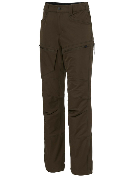 Chaser Ws Stretch Pants Solid Brown | Alaska 1795