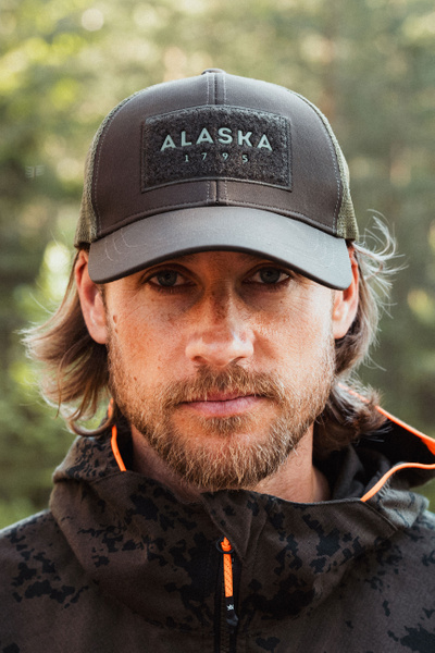 Alaska Trucker Cap, Brown-Olive | Alaska 1795