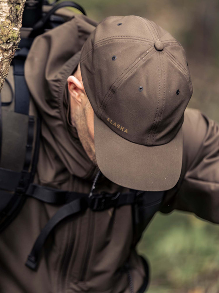 Chaser Stretch Cap Solid Brown | Alaska 1795