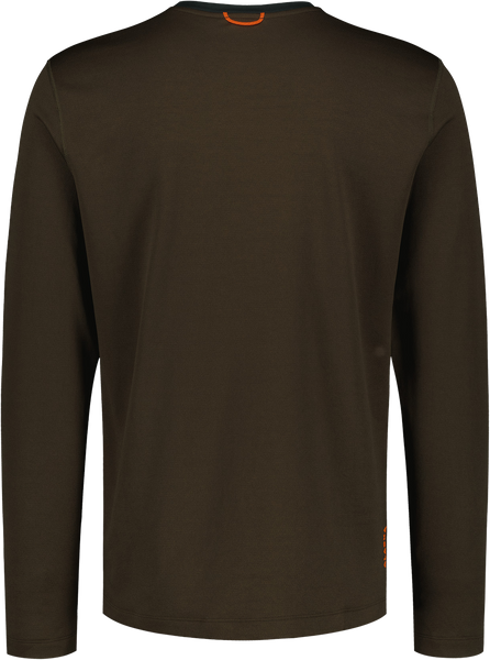 Alaska CoolDry Ms LS T-Shirt, Brown | Alaska 1795