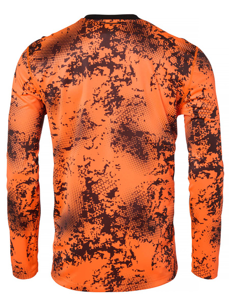 CoolDry Ms LS T-Shirt BlindTech Blaze blur | Alaska 1795
