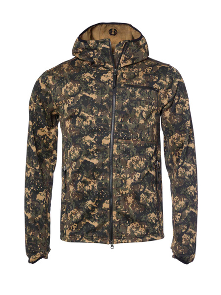 Hunter Stretch Zip Hoodie Men Antler Camouflage | Chevalier