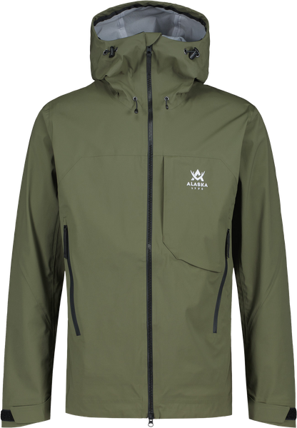 Alaska Velvet Ms 3L Jacket, Dark Olive | Alaska 1795