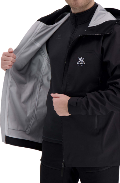 Alaska Velvet Ms 3L Jacket, Black | Alaska 1795