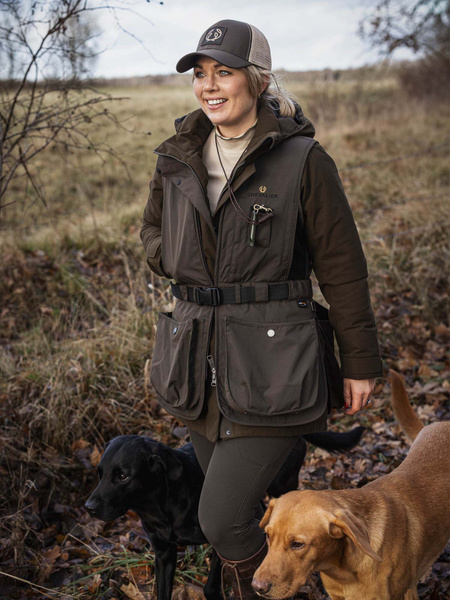 Companion Dummy Vest Leather Brown | Chevalier