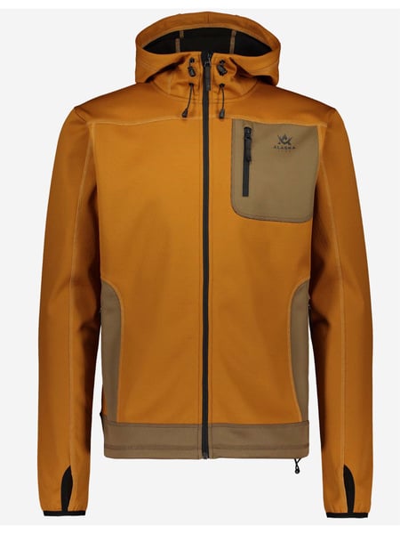 e577☆ellesse ファー付きスノースキーウエアブラウン Lサイズ Alaska Sniper Ms Powerfleece Hoodie Rusty | Alaska 1795