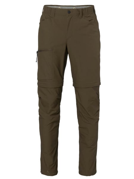 Chaser Lite Ms Zip Off Pants Solid Brown | Alaska 1795