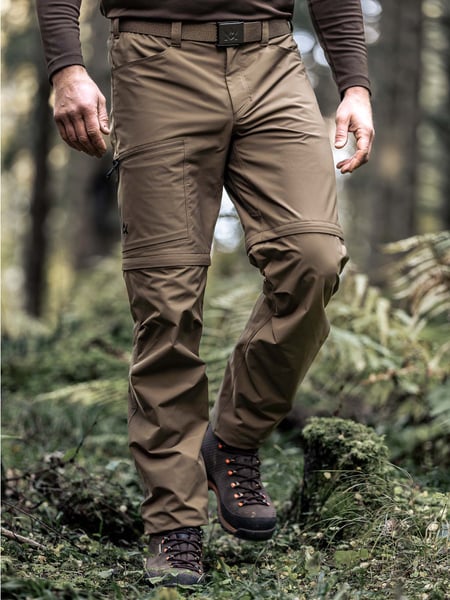 Chaser Lite Ms Zip Off Pants Gravel | Alaska 1795
