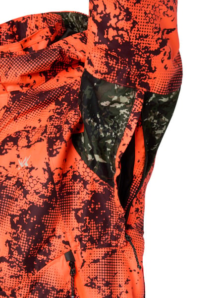 HUNTING BLESS ナイロンジャケット EL / ゴアテックス 狩猟 Superior Pro Ms Jacket BlindTech Blaze Blur | Alaska 1795