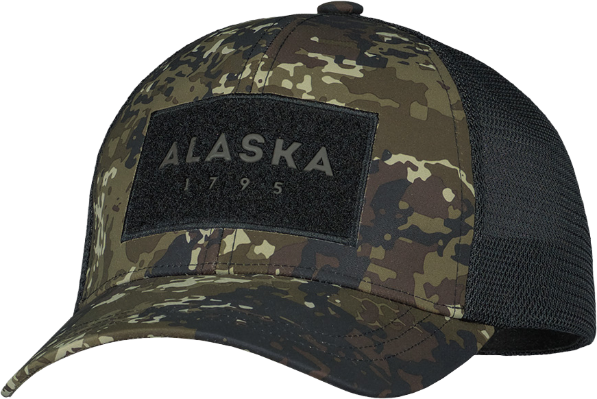 Alaska Trucker Cap, BlindTech Forest-Black